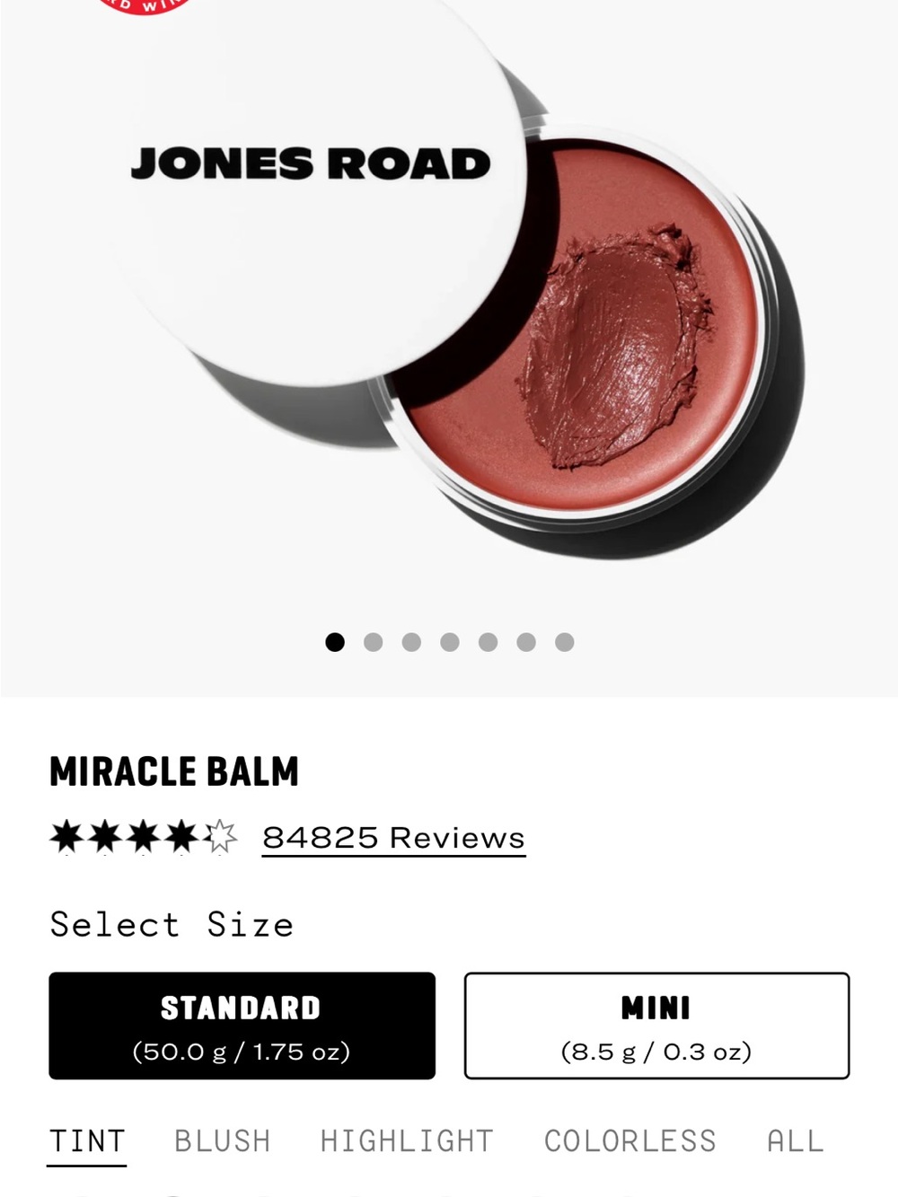 Jones Road Miracle Balm — CHIC